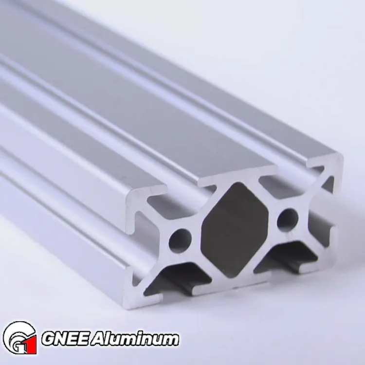 6063 Smooth T-Slotted Aluminum Extrusion