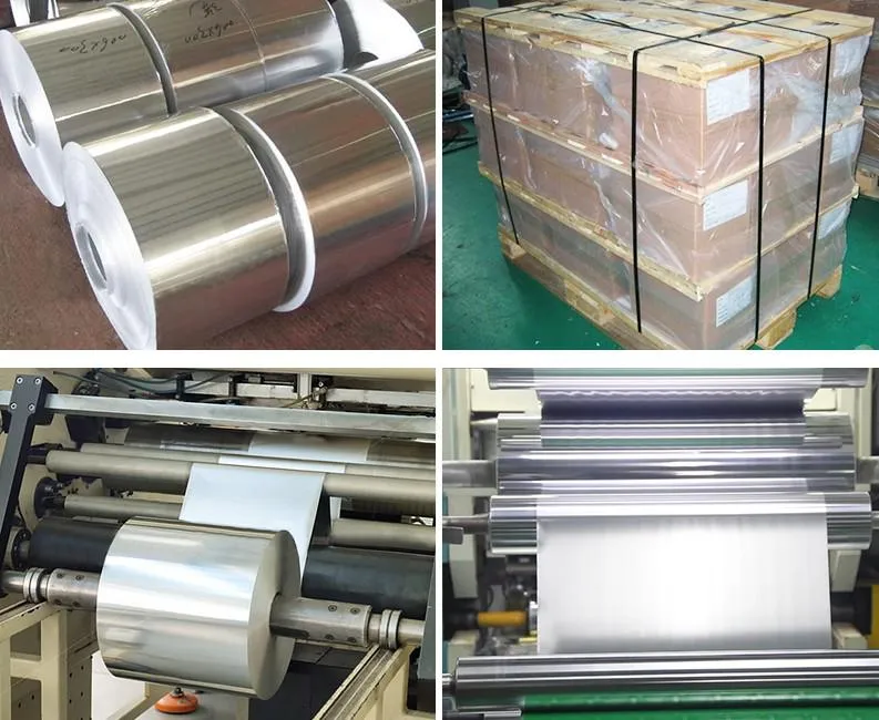 Aluminum foil is made of aluminum elements. Aluminum foil is made of aluminum elements.