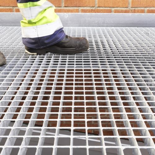 Aluminium Swaged Bar Grating